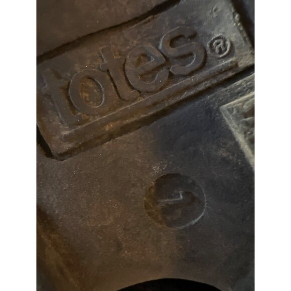 Totes Winter Boots Kids Black 1 Grey Insulated Snow Boots Hook and Loop Closure - Picture 8 of 8